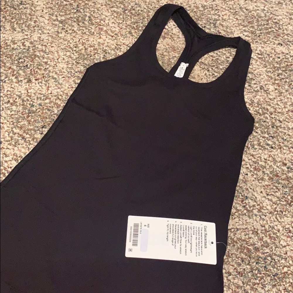 Cool racer back black